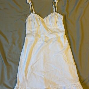 White Hollister dress